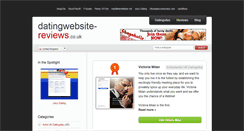 Desktop Screenshot of datingwebsite-reviews.co.uk