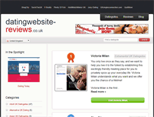 Tablet Screenshot of datingwebsite-reviews.co.uk